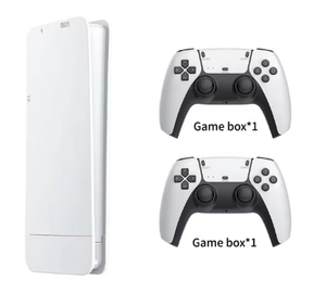 เครื่องเล่นเกมพกพาคุณภาพพรีเมียม 4K HD พร้อมคอนโทรลเลอร์ไร้สาย กล่องเกมย้อนยุค อุปกรณ์เล่นเกมแบบผู้เล่นหลายคนสำหรับทีวี - Product Image 1