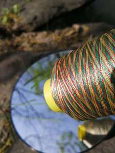 Giá Nhà Máy Sợi Tơ Tằm Để Thêu Tay Đồ Trang Trí Trang Trí Sợi Polyester 120D/2 - Product Image 5