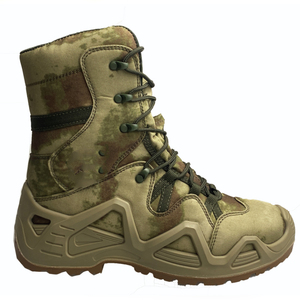DSF947 <b>Black</b> Suede Outdoor Hiking <b>Boots</b> <b>Waterproof</b> Anti puncture sole Wear High Top Lace Up Design ODM ODM - Product Image 3