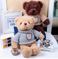 Ours en peluche personnalisé avec enregistrement vocal