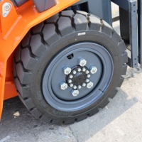 Schwerlast 3,5 Tonnen Diesel-Gabelstapler mit Leistungsstarkem IC-Motor Gegengewichts-Industriestapler
