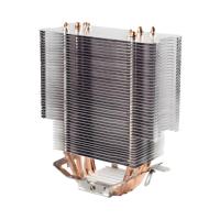 Radiateurs de condenseur pour équipement industriel à faible bruit, personnalisables OEM, avec 4 caloducs passifs en cuivre, pour refroidissement de drones CNC et dissipateur thermique de CPU