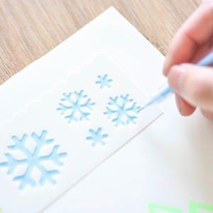 Groothandel Tijdschrift Stencilbladen Op Maat Sjabloon Plastic Stencils Set Voor Kinderen Diy Tekenen En Schilderen - Product Image 2