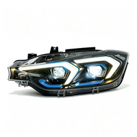 Phares bicolores SJC V2 pour BMW Série 3 F30 F35 2013-2018, mise à niveau spécifications 2023, DRL jaune et blanc, stock local USA, vente flash
