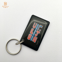 Epoxy Edge complet Logo personnalisé QRcode imprimé NFC Dog Pet Tag 13.56MHZ Epoxy Tags