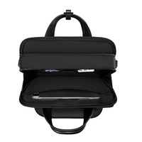 Nouvelle sacoche souple pour ordinateur portable de voyage d'affaires pour homme, 15,6 pouces, portable, imperméable, en nylon, grande capacité, avec fermeture éclair
