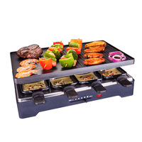 Barbecue intelligent de Table, plaque chauffante, portable, sans fumée, mini kebab, rôtissoire brésilienne, pour bbq