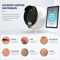 Analyseur de peau 3D intelligent AI, système d'analyse faciale, scanner facial avec technologie d'imagerie cutanée numérique pour salon de beauté