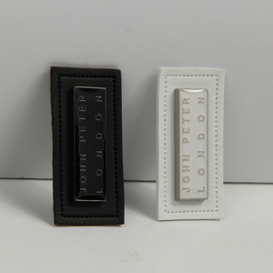 Brand Name Logo <strong>Jeans</strong> Back Leather Patches Sewing on Backing for Leather <strong>Labels</strong> - Product Image 2