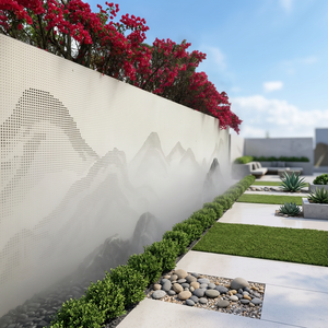 Aluminum <b>Curtain</b> Wall Panel Anodized Surface Asian Design Anti-Corrosion for Exterior Use 70in and Above - Product Image 6
