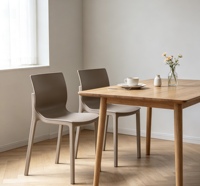 Ensemble de chaises de salle à manger en plastique de style nordique, directement de l'usine - Stables et durables pour les écoles, les appartements et les espaces de restauration commerciaux