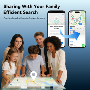 RSH สมาร์ทแอร์แท็กแบบชาร์จไฟได้, เครื่องติดตามที่ตั้งบัตรได้รับการรับรอง MFI ค้นหาการติดตามทั่วโลกของฉันพร้อมแจ้งเตือน5.2หายไป - Product Image 5