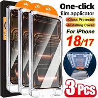 1PCS Verre Trempé HD 8K pour iPhone 18 Pro Max 18pro Protection d'écran Installation Facile Boîte Anti-Poussière pour iPhone 17 Pro Max Air