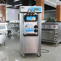Machine à glace molle commerciale Softee Softy, machine à glace molle, machine à glace molle continue en acier inoxydable