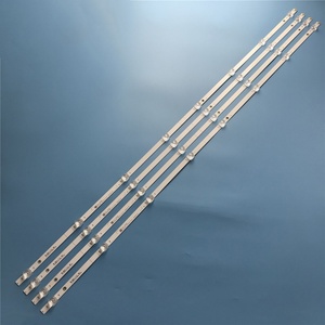 HX-NO.666 3V 4 pièces 8 lampes JL.D55081330-003FS-M Rétroéclairage LED pour téléviseur Hisense Corps en aluminium - Product Image 2