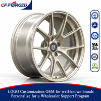 Vente flash - Jantes de voiture forgées monobloc concaves légères en or champagne 19x9.5 20x10.5 5x112 pour BMW M3 G80 M4