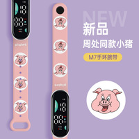 Jam Tangan Anak Terbaru 2025, Jam Tangan Digital LED Anak Laki-laki Perempuan, Jam Tangan Fashion Olahraga Tahan Air, Gelang Kartun, Grosir Jam Tangan