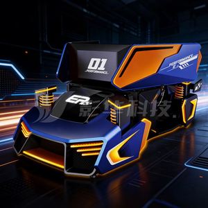 Simulateur de course F1 VR à trois écrans, équipement de divertissement de simulation de conduite tout-en-un pour projets de parcs et de zones de loisirs - Product Image 3
