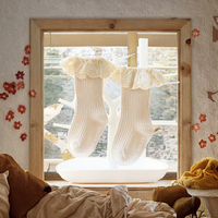 [Deya] Chaussettes de sport antidérapantes pour bébé avec grip en silicone, chaussettes respirantes en coton pour nouveau-né et tout-petit, personnalisation OEM/ODM