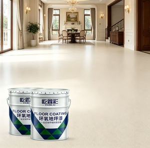 Recubrimiento de Piso Decorativo Autonivelante de Resina Epoxi de Alto Brillo con Arena de Color, Líquido, Impermeable, sin Juntas, para Uso en Interiores y Exteriores - Product Image 1