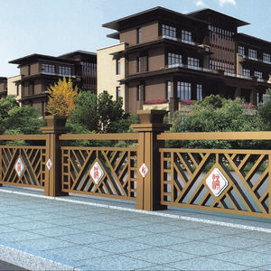 Barrière de sécurité routière en acier galvanisé, garde-corps piétonnier, barrières de circulation, qualité ingénieur, réfléchissant pour la sécurité routière, rivière urbaine - Product Image 2