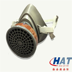 2026 Neue Chinesische Halbgesichts-Gasmaske mit Atemventil Wiederverwendbar 3-Schicht Silikon Grau T3 Modell - Product Image 2