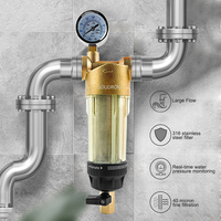 Système de filtration d'eau pour toute la maison à haut débit manuel 5000L/H avec pré-filtre de 40m protégeant la qualité de l'eau domestique