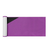 Chemin de table personnalisé arc-en-ciel gay avec motif lesbien (Labrys), idéal pour les fêtes à domicile et les événements de gala