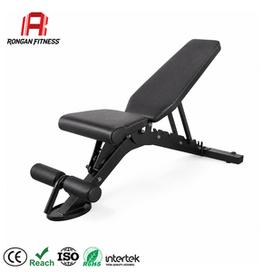 <span class=keywords><strong>Banc</strong></span> de musculation réglable <span class=keywords><strong>pour</strong></span> sit-ups, inclinable multi-angles, structure en acier, supporte 120 kg, <span class=keywords><strong>pour</strong></span> entraînement de force du tronc à domicile - Product Image 1