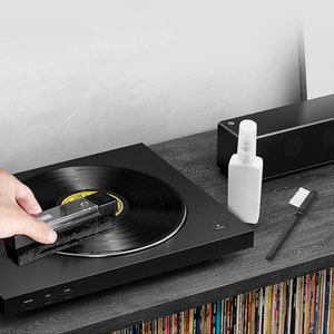 Factory 3 Pcs Sponge PP Plastic Vinyl Record Cleaning Brush Set <b>CD</b> VCD DVD Gramophone Dust Removal Record Maintenance Tool - Product Image 3