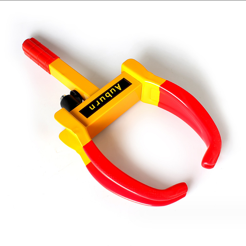 Double Hook Twin Bar Password Car Steering Wheel Lock - Anti-Theft Security Device for Cars Trucks