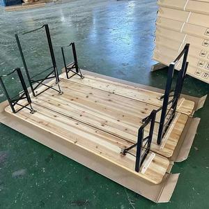 Nhiệm Vụ Nặng Nề <span class=keywords><strong>220</strong></span> Ngoài Trời Dã Ngoại Sân Bên Ăn Uống Gấp Nhà Máy Bia Bằng Gỗ Thiết Lập Bảng Và Băng Ghế Dự Bị Cho Tổ Chức Sự Kiện - Product Image 3