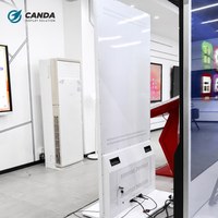 Écran tactile vertical TFT LCD de 55 pouces pour affichage numérique publicitaire, lecteur publicitaire pour entreprises en libre-service