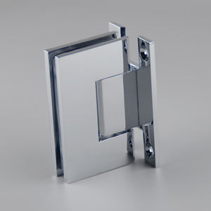 पीतल स्टेनलेस स्टील फ्रेमलेस अदृश्य पिवट दर्पण ग्लास शॉवर दरवाजा हिंज - Product Image 4