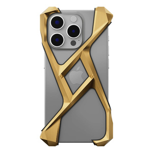 OEM Luxury Metal Custom Popular Waterproof Gold Luxury Titanium <strong>iPhone</strong> 15 Pro Case - Product Image 3
