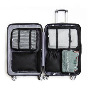 Nouveau style organisateur de bagages de voyage sac vêtements emballage Cubes sac de rangement de voyage 6 pièces/ensemble - Product Image 4