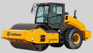Compactador de rodillos de carretera de Doble accionamiento completamente hidráulico Liugong 6626E de 26 toneladas con fuerte fuerza de compactación a la venta - Product Image 6