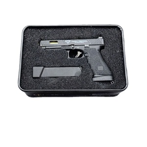 NOUVEAU 2024 DIAOCAI Expédition immédiate Porte-clés pistolet miniature en alliage Empire 7,5 cm D344 1:3 Modèle de pistolet détachable avec balle - Product Image 5