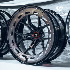 कस्टम कार पहियों एल्यूमीनियम रिms18 19 20 21 22 इंच 5x114.3 5x112 5x110 5x120 क्रोम पॉलिश ब्रश के लिए जाली रिम - Product Image 2