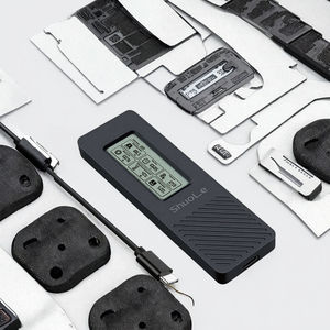 SHUOLE TNP16-P LCD 10Gbps USB-C Portable Plastic <b>NVMe</b> <b>M.2</b> Enclosure USB 3.2 Gen2 Support UASP Trim for M/B+M Key SATA Size 2280 - Product Image 3