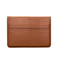 Produits en gros pochette pour ordinateur portable étanche décontractée durable vente PU sac pour ordinateur portable en cuir étui pour ordinateur portable d'affaires