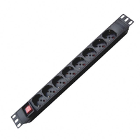 Unité de distribution d'alimentation haute puissance, fabrication sur mesure, 10A 16A 20A, unité de distribution d'alimentation intelligente universelle pour rack, PDU