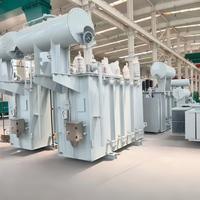 Transformateurs industriels Mv/Hv immergés dans l'huile, élévateurs et abaisseurs de tension, 10-5000 kVA, personnalisables