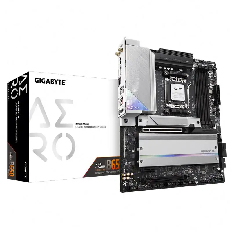 Nagelneu GIGABYTE B650 AERO G AM5 Steckdose für Gaming-Desktop 7900X Motherboard Unterstützung AMD 7000 CPU DDR5 RAM