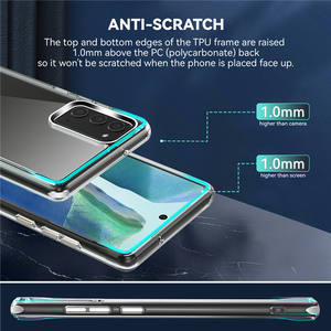 Custodia per telefono antiurto in TPU <span class=keywords><strong>trasparente</strong></span> per <span class=keywords><strong>Cover</strong></span> <span class=keywords><strong>trasparente</strong></span> <span class=keywords><strong>Samsung</strong></span> Galaxy Note20 - Product Image 5