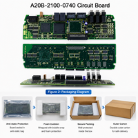 Placa PCB Original FANUC A20B-2100-0740, Placa de Circuito de Control de Servo, Piezas de Máquina CNC, Amplificador de Servo Alpha I, Hecho en Japón