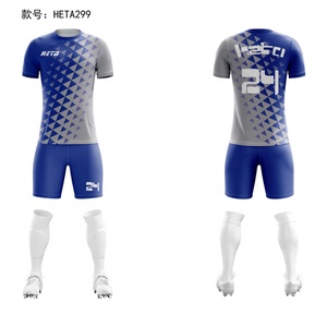Uniformes de Fútbol Personalizados al por Mayor, Camisetas de Fútbol Transpirables de Secado Rápido, Sublimadas, para Hombre y Mujer - Product Image 1