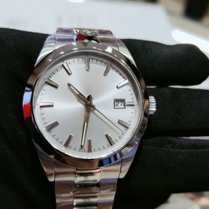 Montre à quartz pour homme Tisot Gentleman T150, montre-bracelet analogique de luxe en acier inoxydable, étanche, avec calendrier - Product Image 4