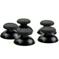 Joysticks analogiques de remplacement noir/gris pour manettes PS5, PS4, Wii, Xbox Series X|S, Xbox 360 – Grips de pouce et accessoires de boutons