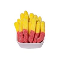 Gelée de ver de marque privée OEM bonbons gommeux ver à mâcher forme drôle bonbons bonbons